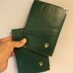 2 Rolex passport/card holders